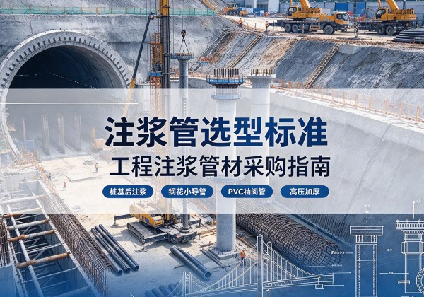 四川注浆管选型标准